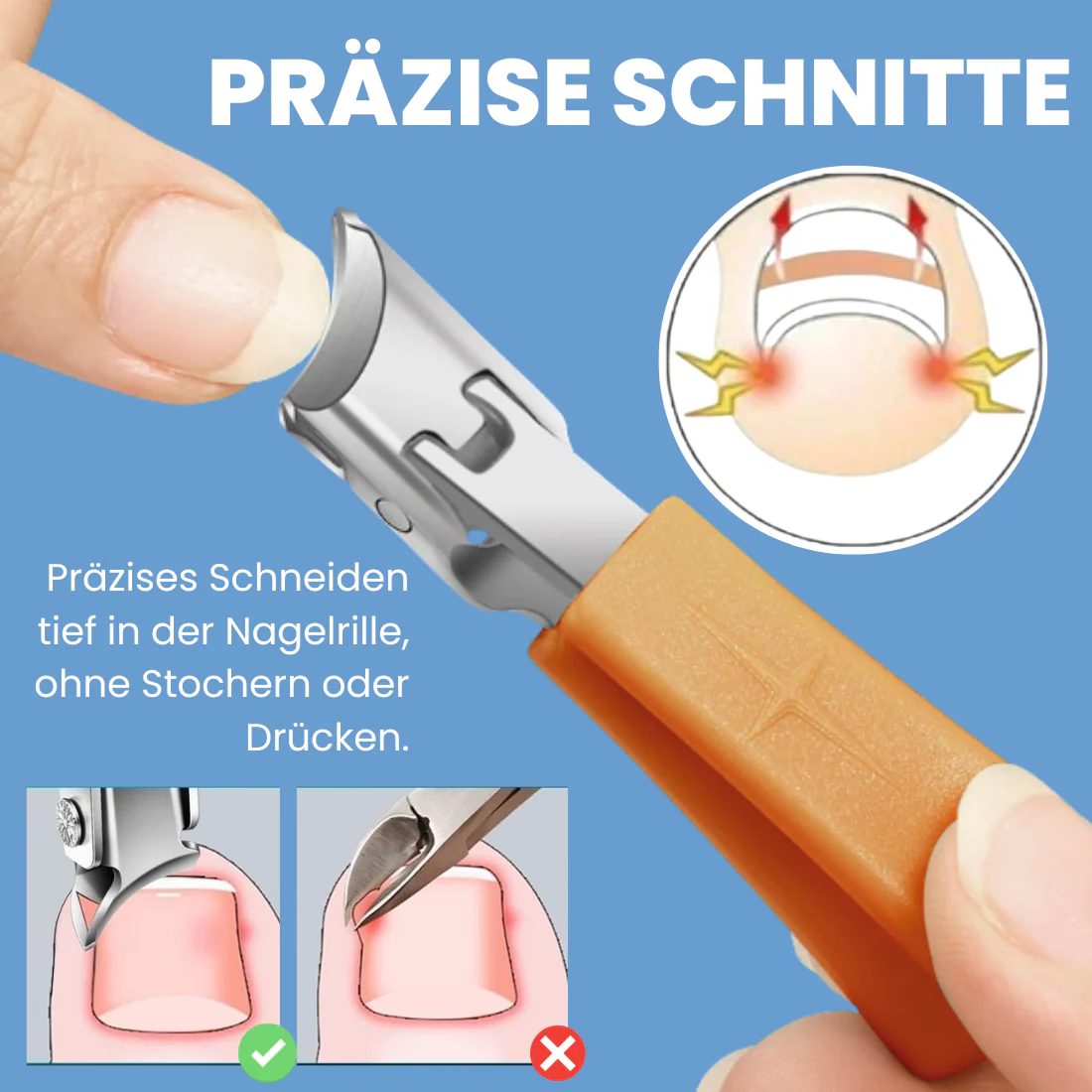 NAGELHELD - Nagelknipser für eingewachsene Nägel - Image 4