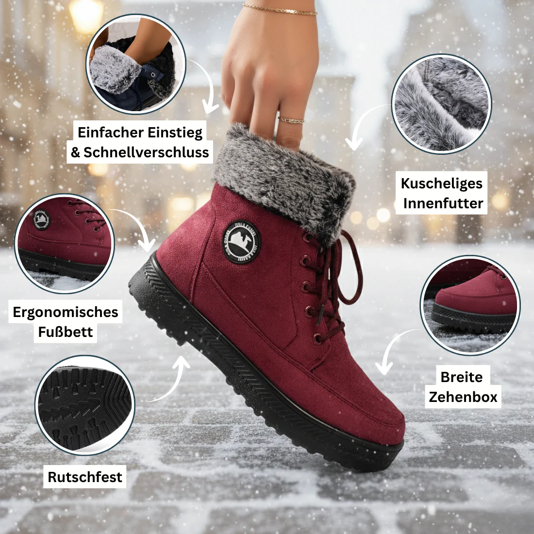 NORDKIND - Bequeme, rutschfeste Wärmestiefel - Image 8