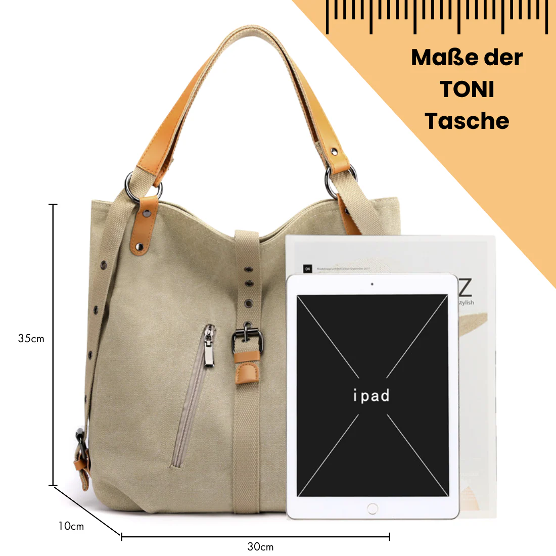TONI - Deine praktische 3-in-1-Multifunktionstasche - Image 16
