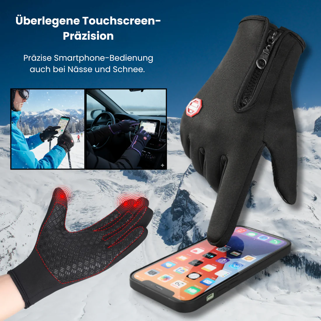 Wasserdichte Touchscreen-Handschuhe - Image 3